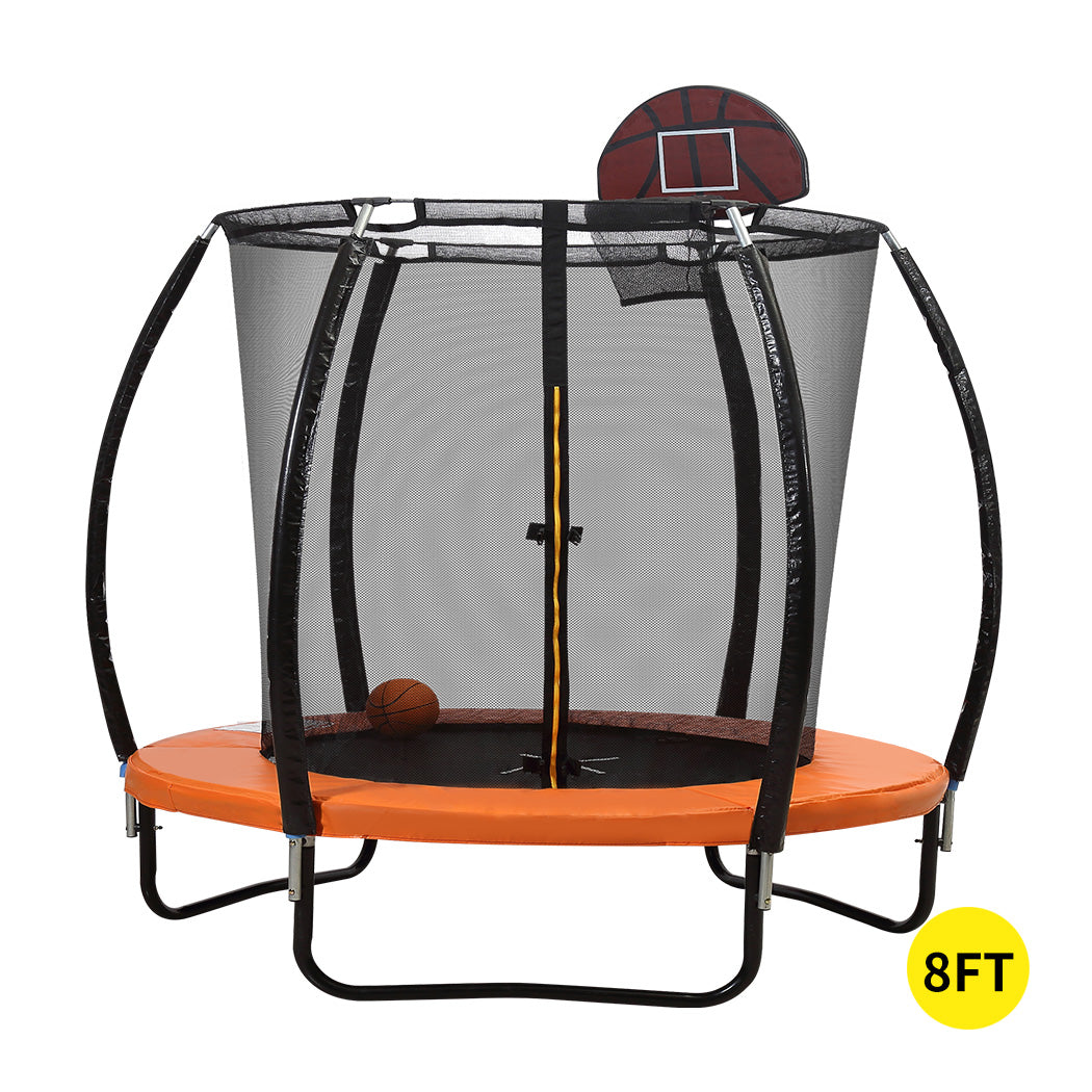 Centra 8FT Trampoline Round Trampolines-1919892872530890752