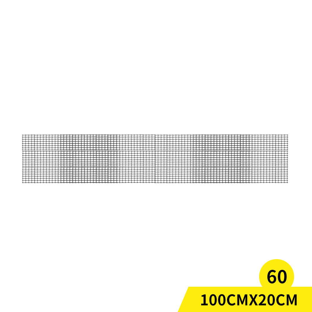 60Pcs Aluminium Gutter Guard Mesh Guards-1919892820425052160