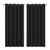 2x Blockout Curtains Panels 3 Layers Black-1954802971556581376