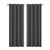 2x Blockout Curtains Panels 3 Layers Charcoal-1910113266101784576