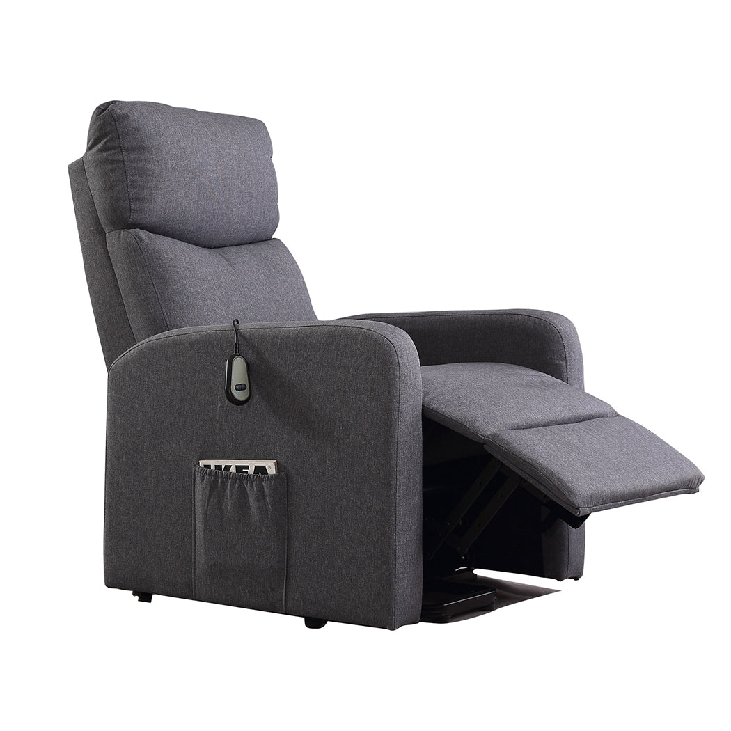 Levede Electric Massage Chair Reclining Grey-1910112921778786305