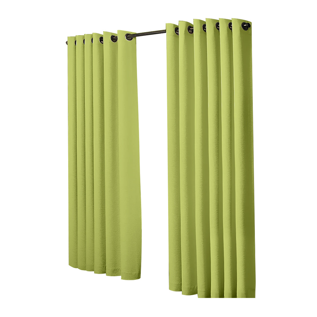 2x Blockout Curtains Panels 3 Layers-1919892931095957505