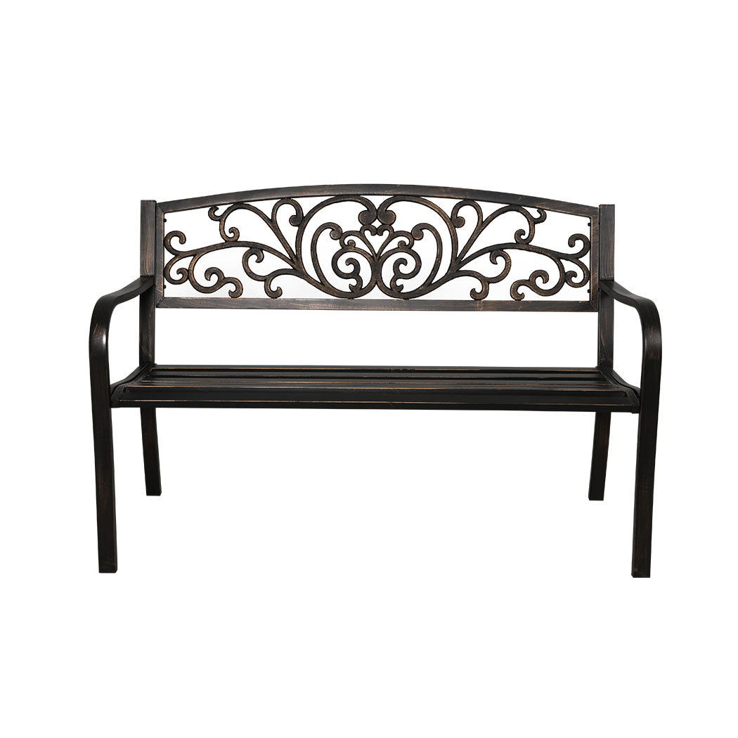 Levede Garden Bench Seat Outdoor Furniture Bronze-1919892867770355713