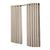 2x Blockout Curtains Panels 3 Layers Beige-1910113272368074753