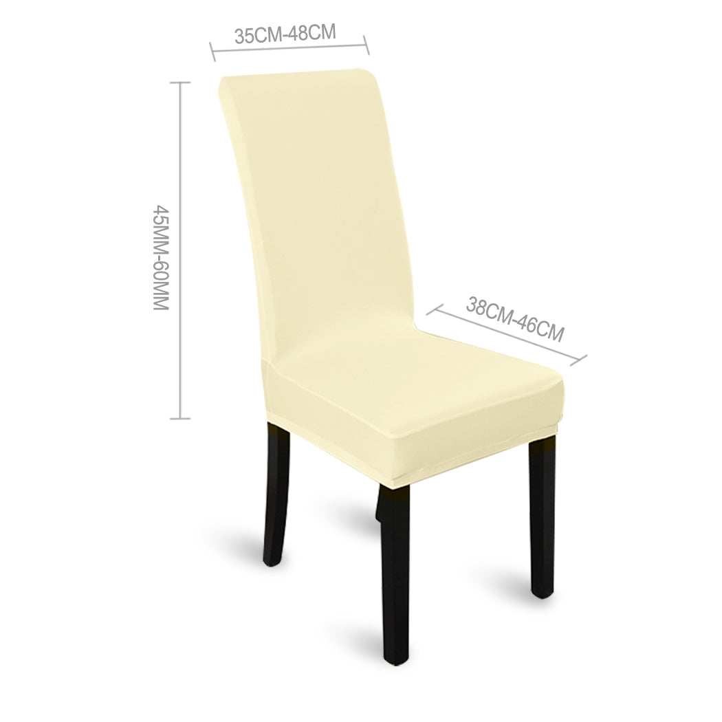 4x Stretch Elastic Chair Covers Dining-1954802401345146882