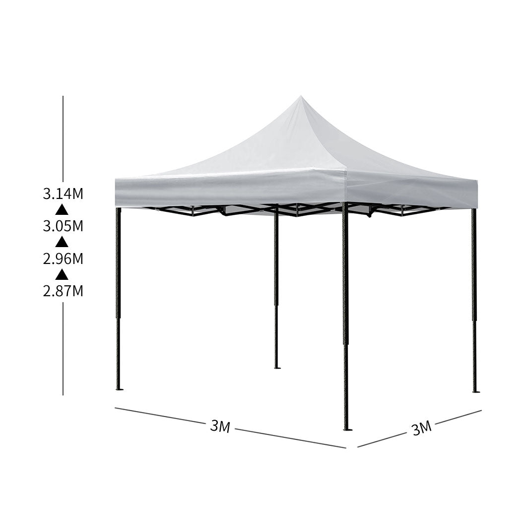 Mountview Gazebo Tent 3x3 Outdoor Marquee-1927582203026477058