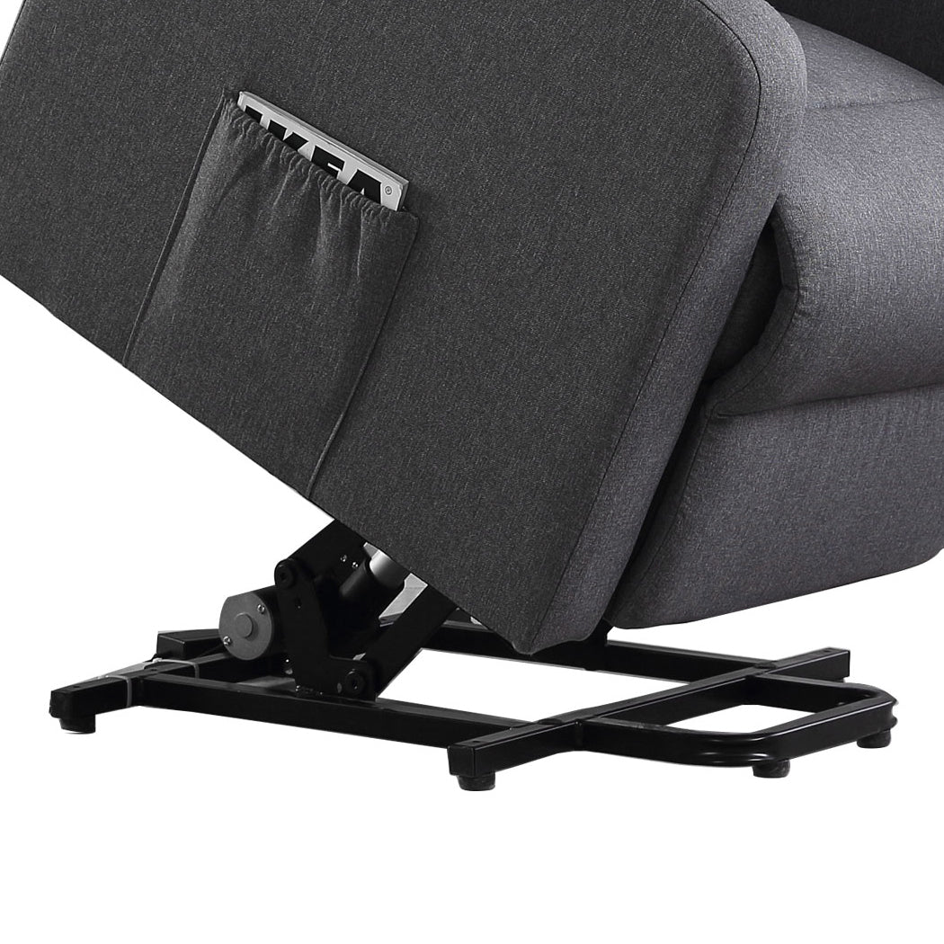 Levede Electric Massage Chair Reclining Grey-1910112921778786307