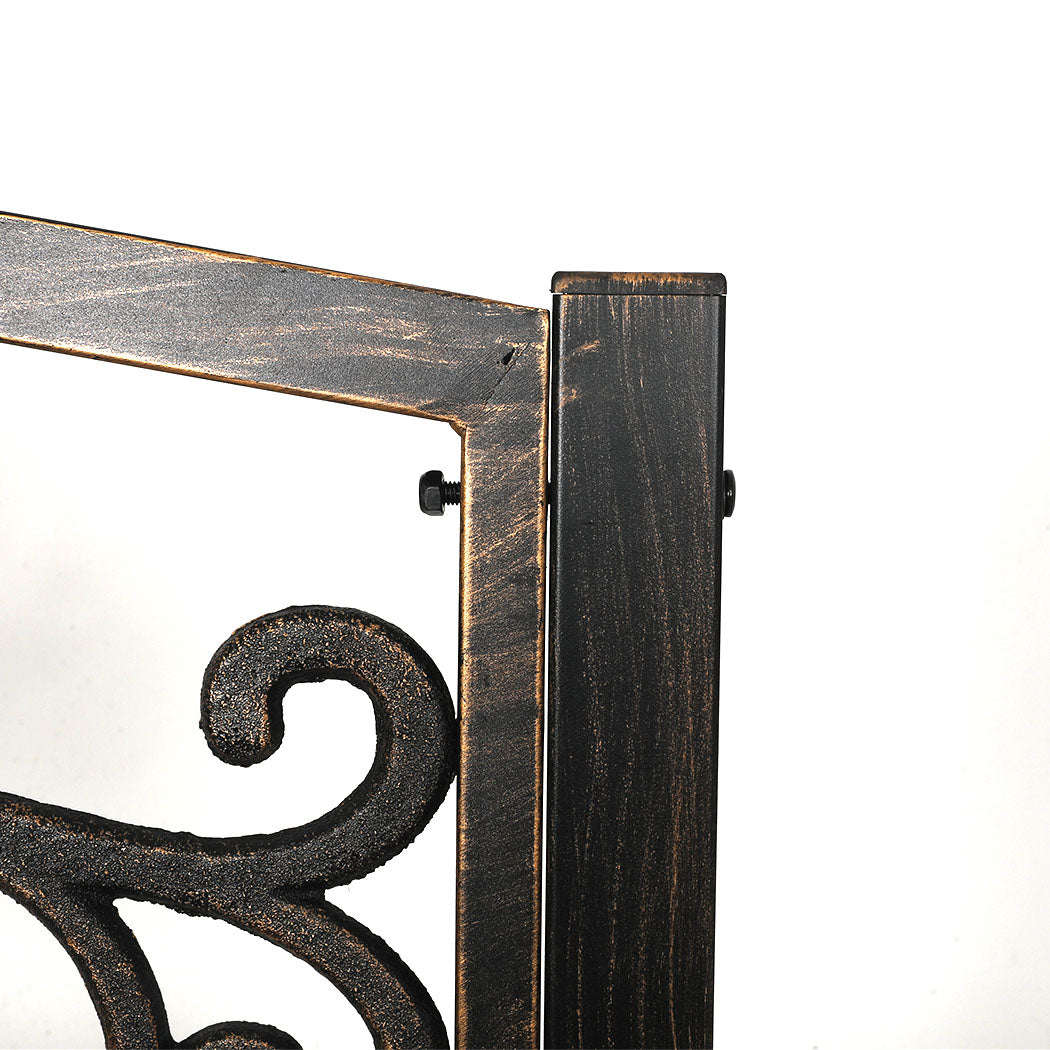 Levede Garden Bench Seat Outdoor Furniture Bronze-1919892867770355717