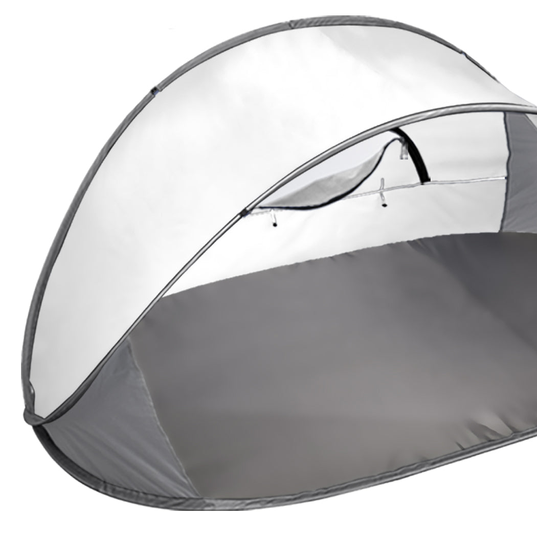 Mountview Pop Up Tent Camping Beach Grey-1954802643784306693