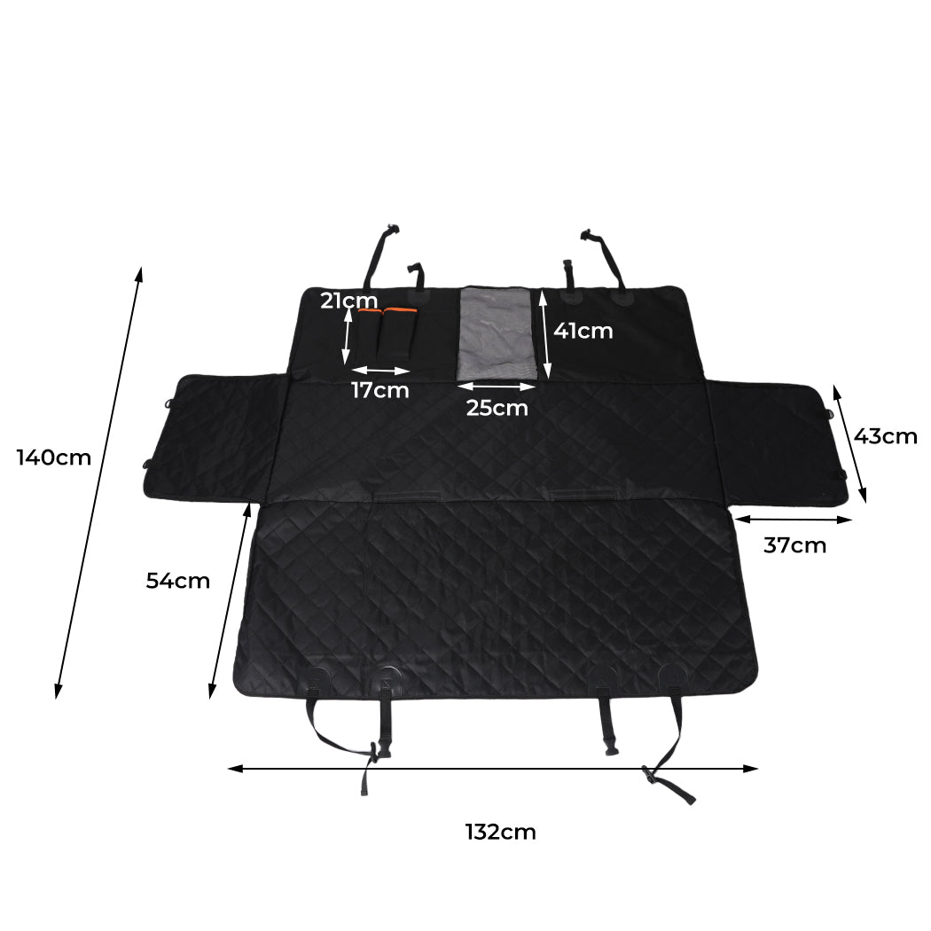 PaWz Pet Car Back Seat Cover Dog Waterproof-1954802764563484673