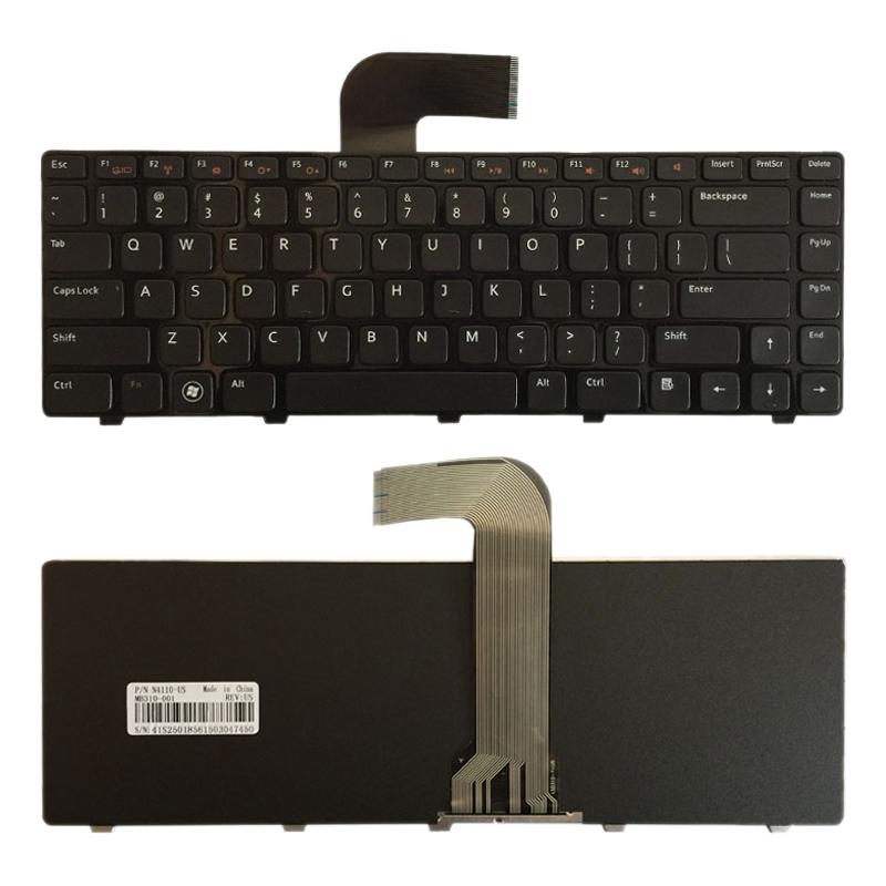Dell Inspiron 14R N4110 N4050 N5050 M5050 M5040 3330 X501Lx502L P17S P18 N4120 M4120 L502X Us Keyboard - Black-1915196673018171392