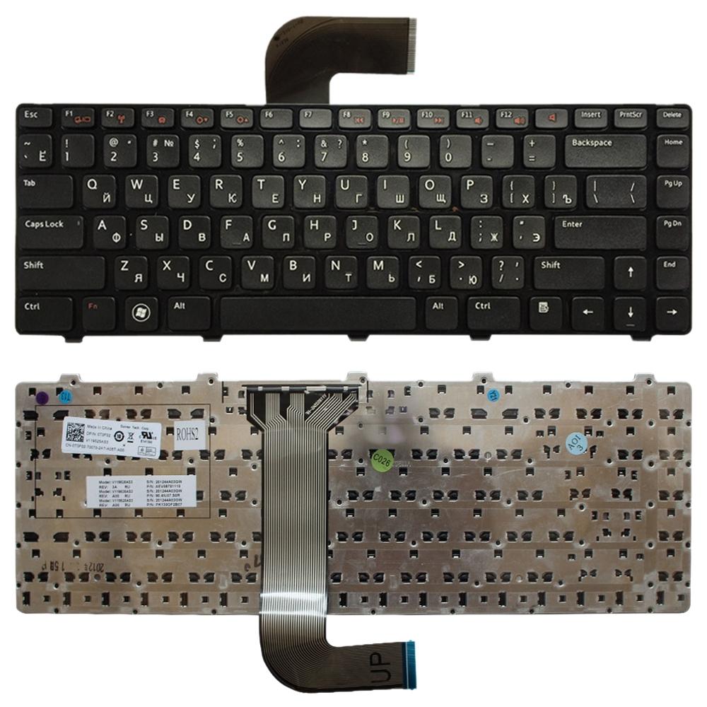 Black Ru Keyboard For Dell Inspiron 14R N4110 N4050 N5050 3330 X501Lx502L P17S P18-1915196700377616384