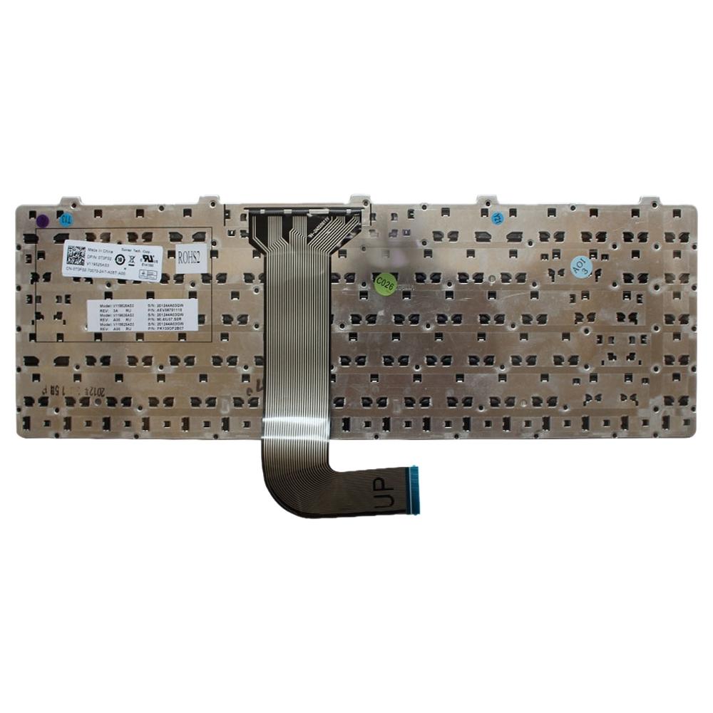 Black Ru Keyboard For Dell Inspiron 14R N4110 N4050 N5050 3330 X501Lx502L P17S P18-1915196700377616385