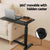Artiss Laptop Desk Height Adjustable Mobile Workstation Computer Desks 70CM