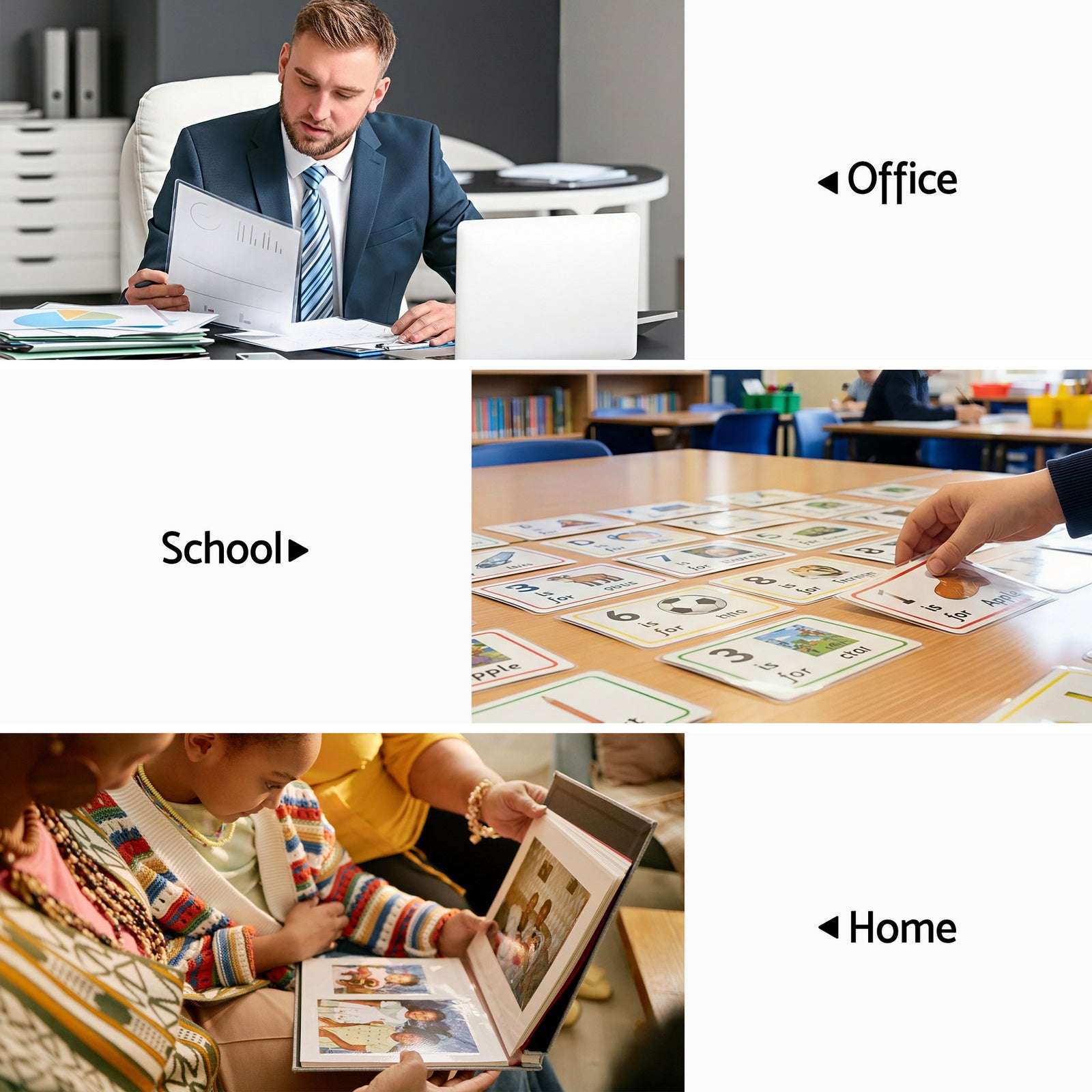 Devanti A3 Laminator Machine, Hot & Cold Thermal Fast Lamination Anti-Jam Laminator for Office School Home Document Photo Card Handmade A3 A4 A5 A6, Black