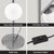Artiss 3-Light Tree Floor Lamp 165cm Tall Standing Light with Sphere Glass Shades for Modern Homes
