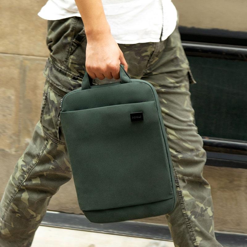 13 Waterproof Laptop Handbag - E540 Series - Polyester - Beige-1915196588989485062