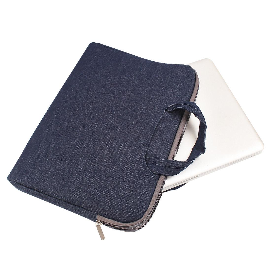 Portable 11.6 Laptop Bag - Dark Blue Handheld-1915196523751280644