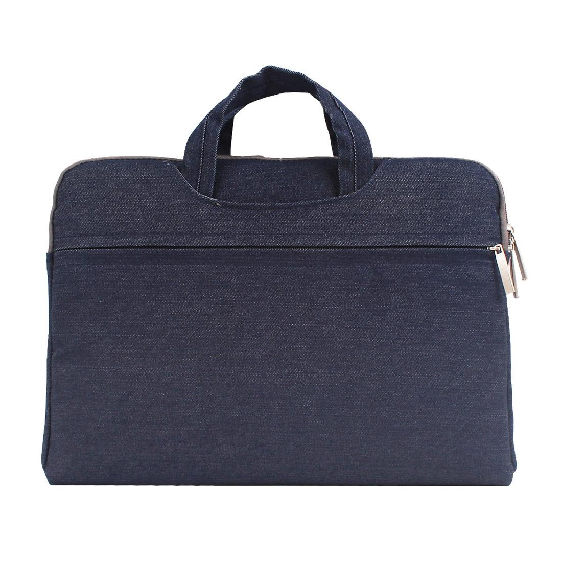 Portable 11.6 Laptop Bag - Dark Blue Handheld-1915196523751280646
