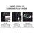 Waterproof Laptop Backpack With Usb Interface For 15 Laptops - Black-1915196721676292101