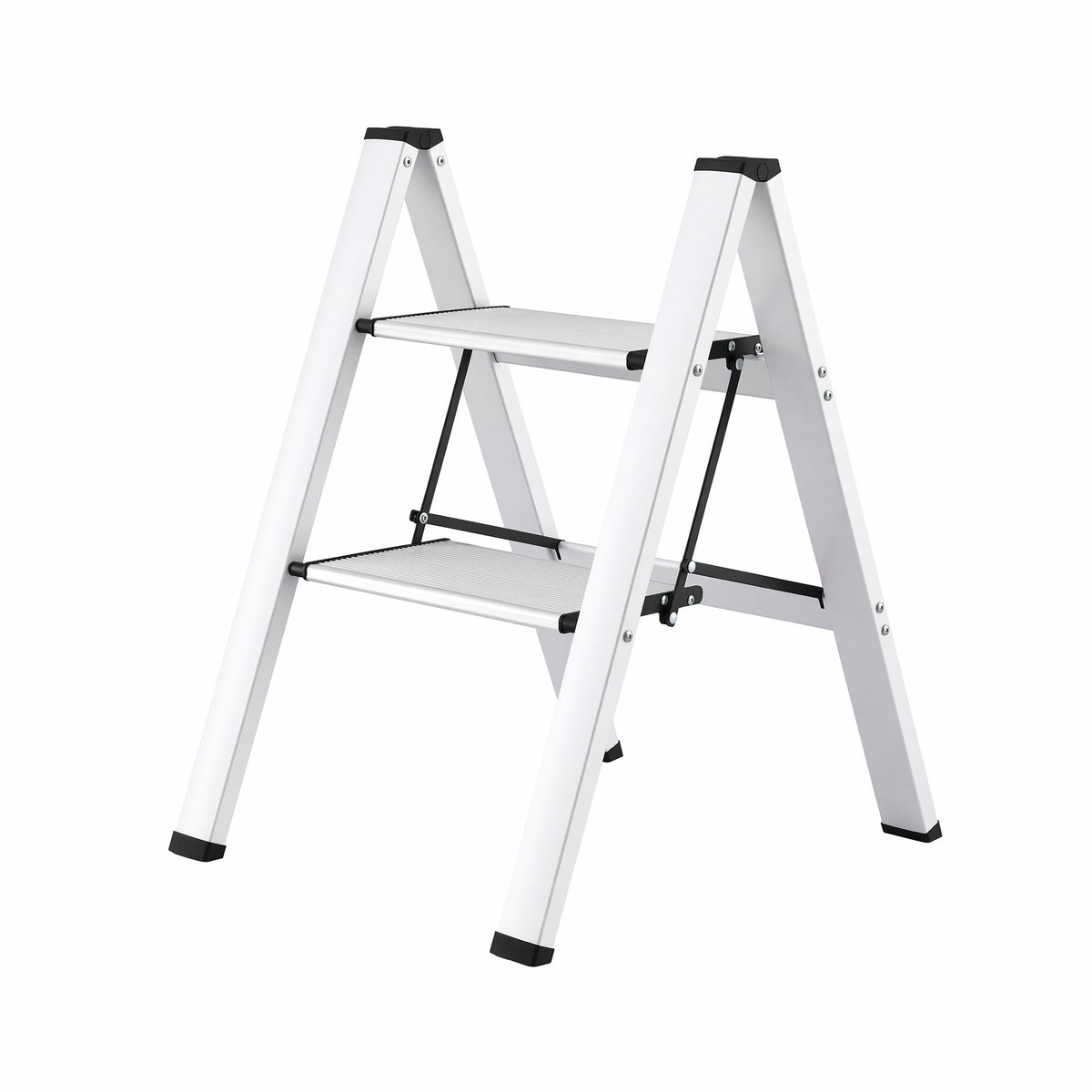 Giantz 2 Step Ladder Multi-Purpose Folding Aluminium Light Weight Platform