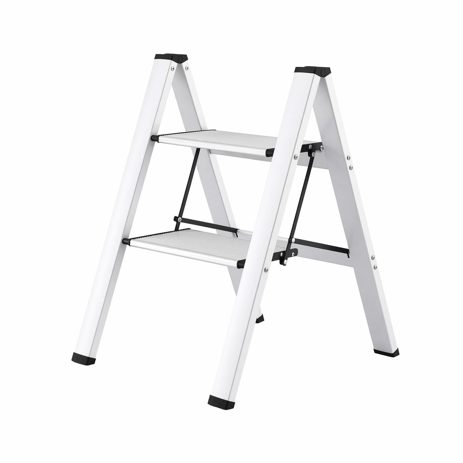 Giantz 2 Step Ladder Multi-Purpose Folding Aluminium Light Weight Platform