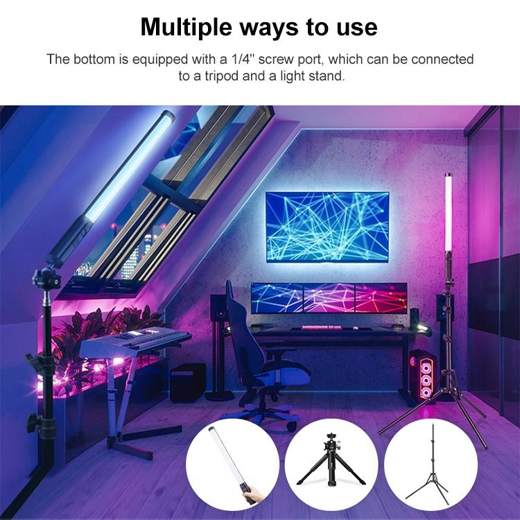 Handheld Rgb Led Video Stick Light With Type-C Port-1964932219558563844