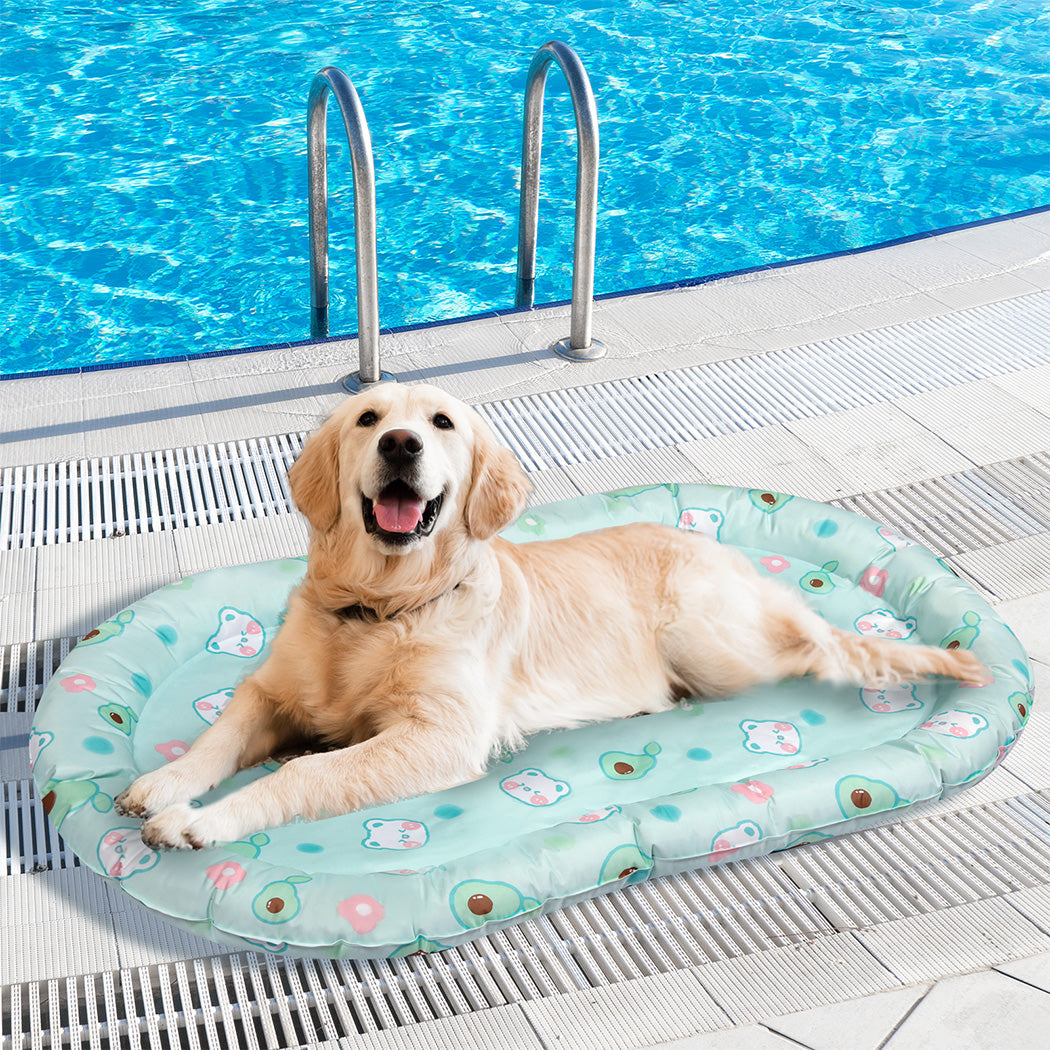 Pawz Pet Cooling Mat L Green-1954802430327787526
