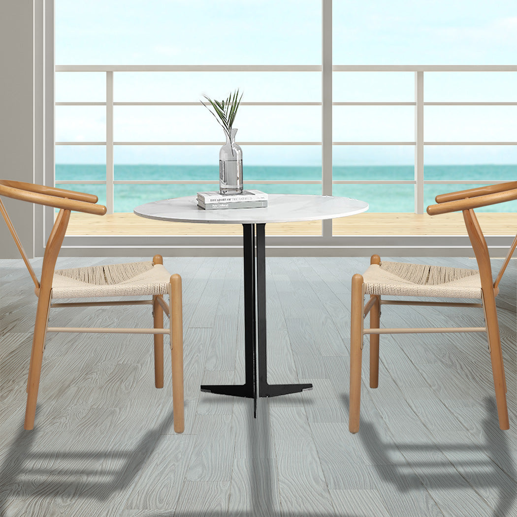 Levede 4x Dining Chairs Wooden Hans-1973193580906418182