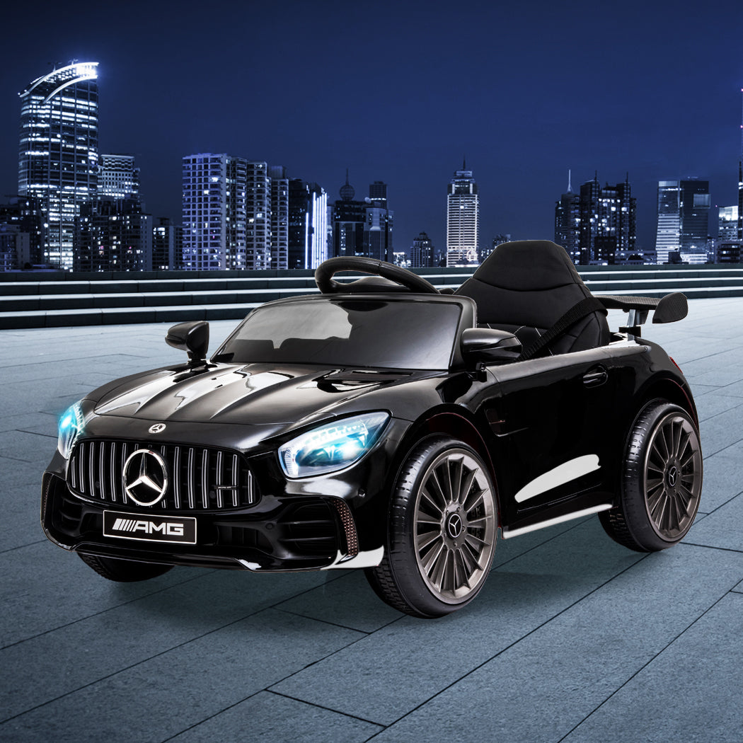 Kids Ride On Car 12V Battery Mercedes-Benz Black-1910113158211702790