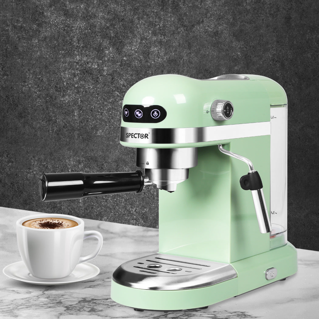 Spector Coffee Maker Machine Espresso Green Mint-1910113307684114438