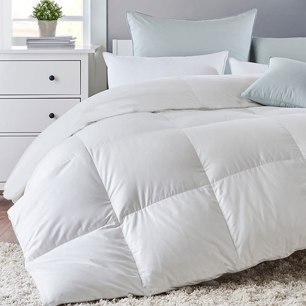 DreamZ Duck Down Feather Quilt 200GSM Double-1954803025335947270