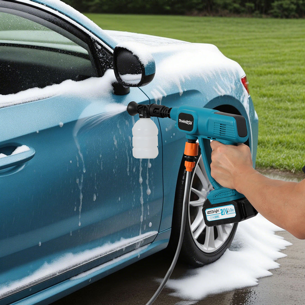 Traderight Cordless Portable Pressure Washer 50Bar-1973193600737087494
