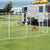 PaWz 8 Panel 48'' Pet Dog Playpen Puppy White 4kg chicken-1973193828466823174