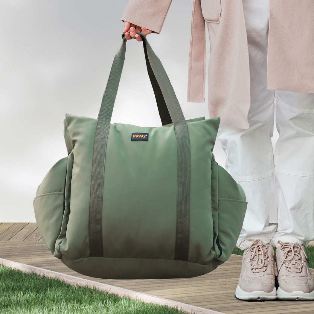 PaWz Dog Car Seat Booster Belt Green-1954802576209874950