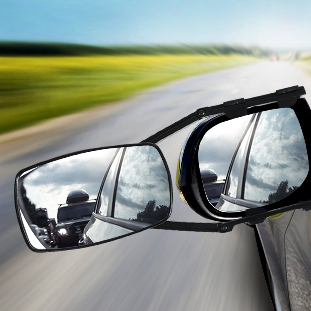 2x Towing Mirrors Universal Fit Strap-1919892852406620166