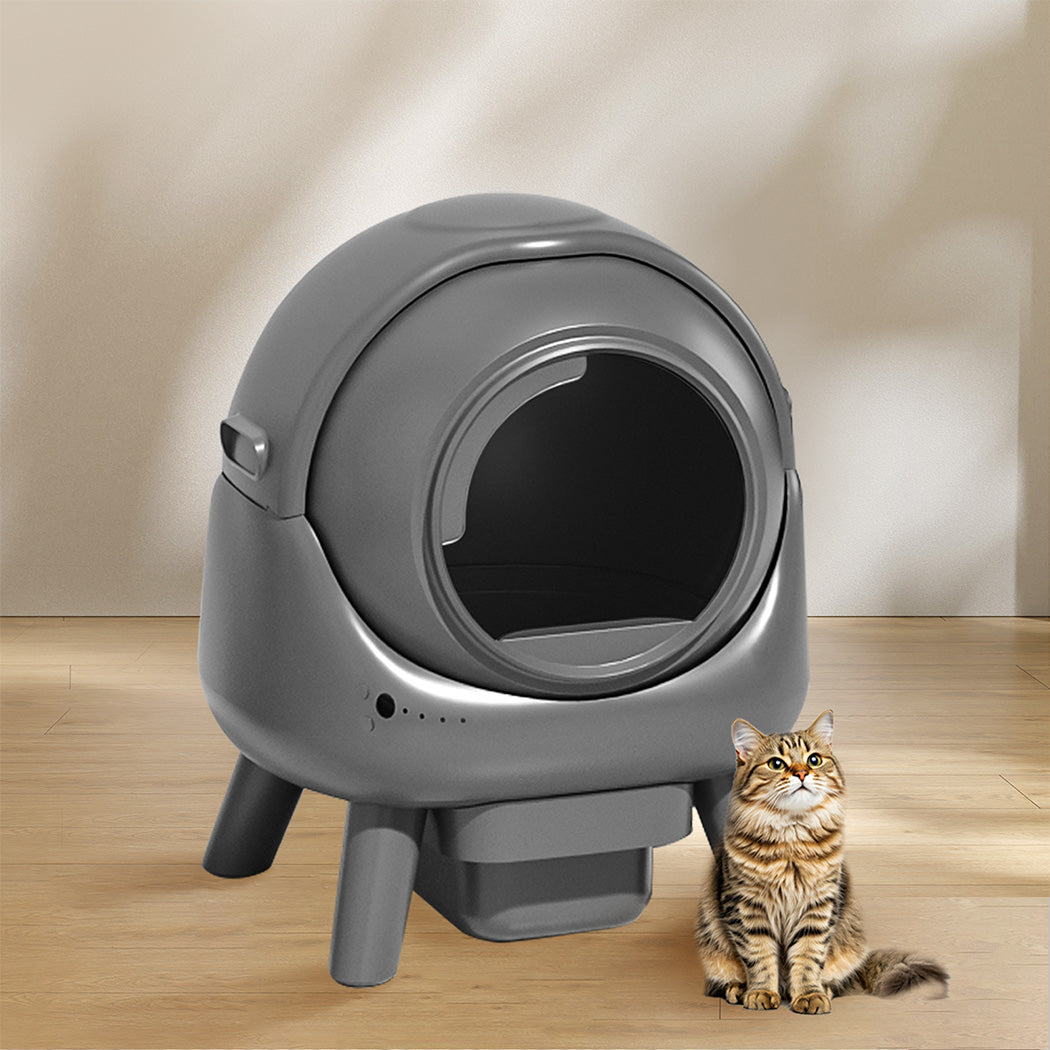 PaWz Smart Self Cleaning Cat Litter Box APP Control-1954802453987856390