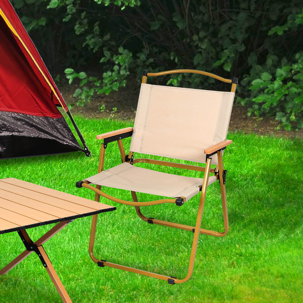Levede 4PCS Camping Chair Folding Outdoor-1954802884466053126