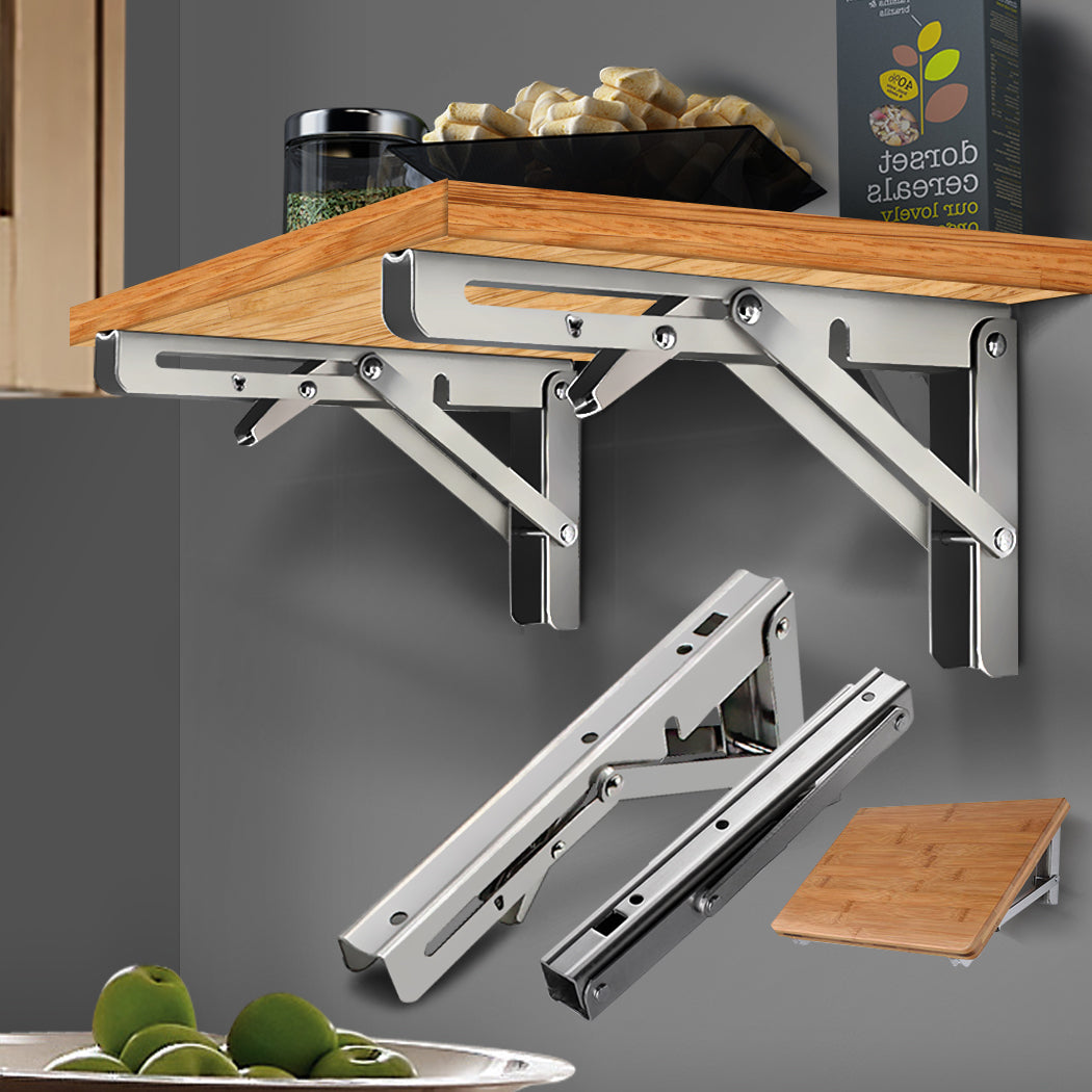 2Pcs 20" Folding Table Bracket Stainless-1954802736562311174