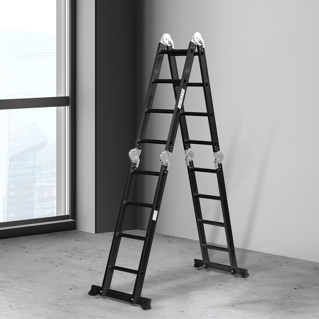 Traderight Multi Purpose Ladder Aluminium 4.7Meter-1954802732007297030