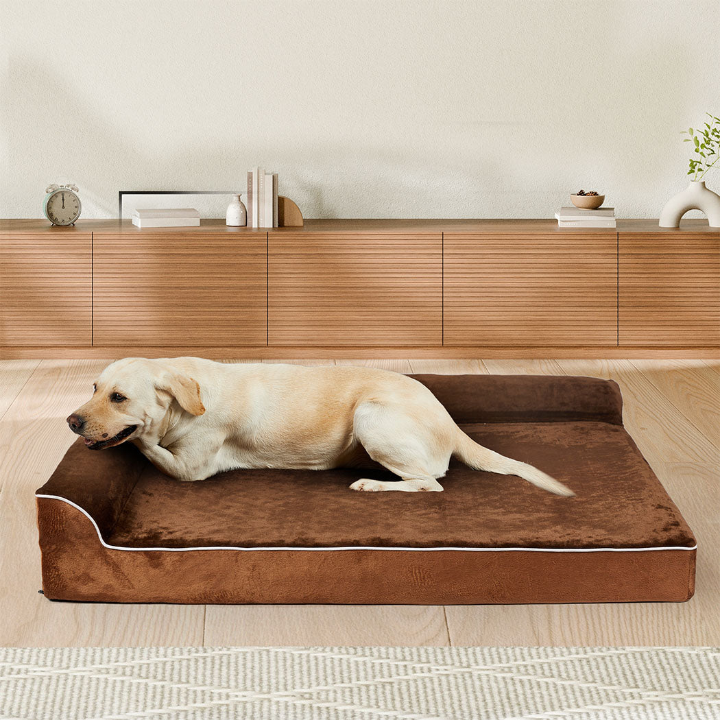 Pawz Orthopedic Dog Bed XXL Coffee-1954802428385824774