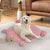 PaWz Pet Bed Cat Calming Beds Dog Squeaky L Pink Large-1954802524913537030