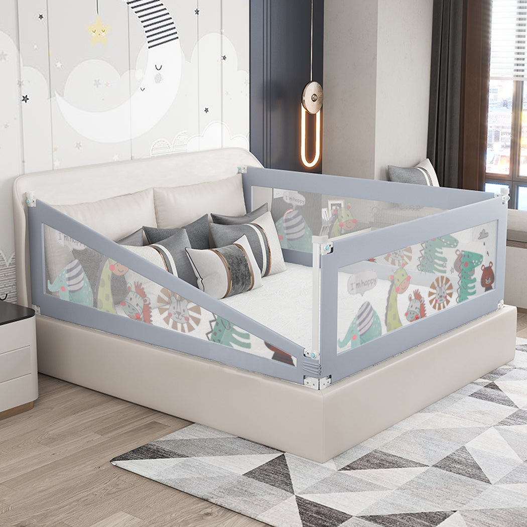 Bopeep Kids Baby Safety Bed Rail Guard Single-1954802775984574470