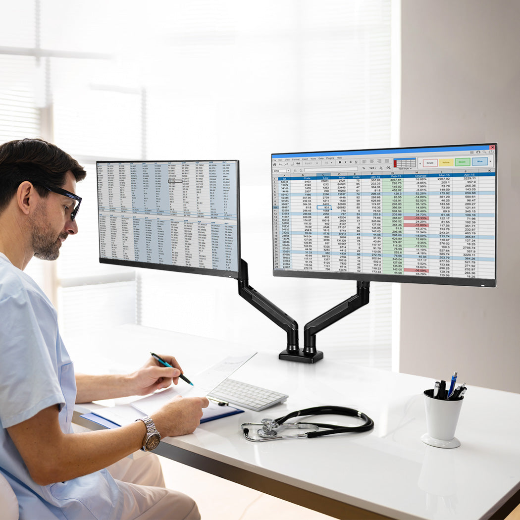 Traderight Monitor Stand Dual Arm  for 13"-32"-1954802401177374726