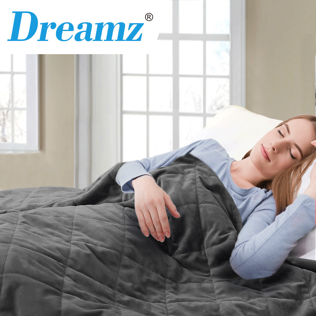 DreamZ 9KG Adults Size Anti Anxiety Grey Double-1954802940766195718