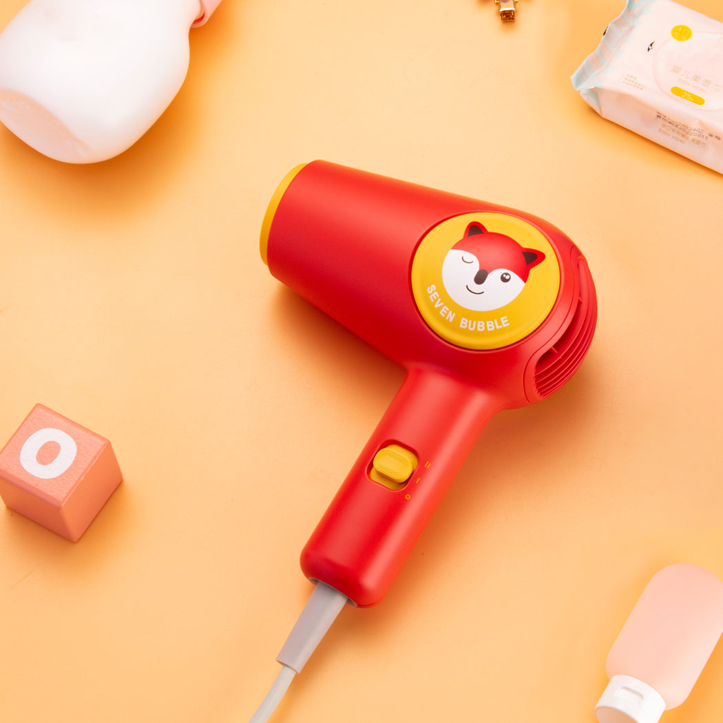 Low Heat Speed Hair Dryer Baby Infant Red-1954802839465365510
