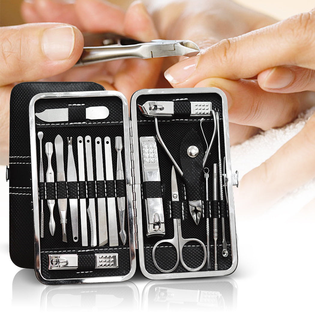 18PCS Manicure Pedicure Stainless Toe-1910112932134522886