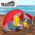 Mountview Pop Up Tent Camping Beach Red-1954802643994021894