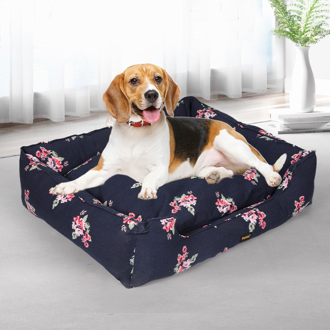 PaWz Dog Calming Bed Pet Cat Washable L Large-1910112460598284294