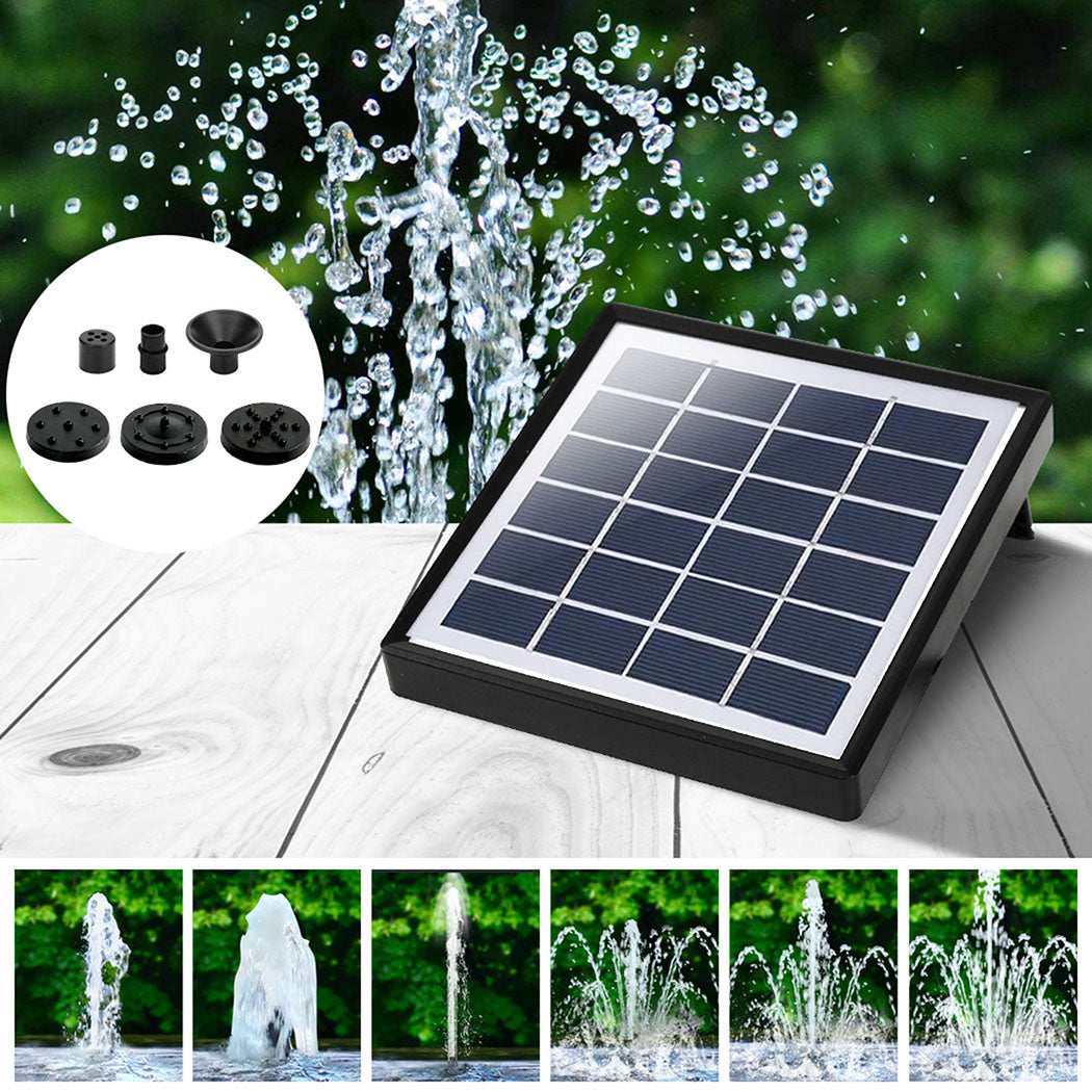 Lambu Solar Powered Water Fountain Pump-1954802657684230150